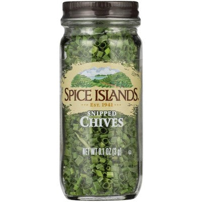 Spice Island Chives Snipped - Pack of 3 - 0.1 oz