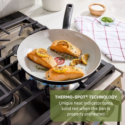 T-Fal Simply Cook 8" Ceramic Nonstick Fry Pan Black