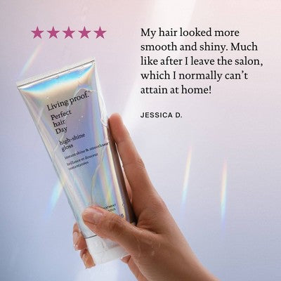 Living Proof High Shine Gloss - 6.7 fl oz - Ulta Beauty: Smoothing, All Hair Types, Deep Conditioner, Liquid