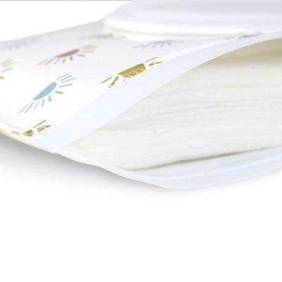 Itzy Ritzy Take & Travel Pouch Reusable Baby Wipes Case - Sun