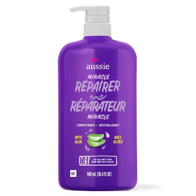 Aussie Miracle Repairer Conditioner with Aloe - 30.4 fl oz