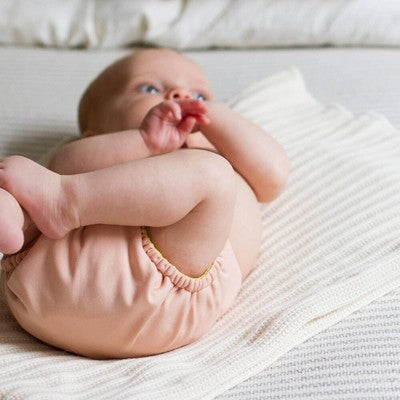 Esembly Cloth Diaper Outer Reusable Diaper Cover & Swim Diaper - Blush - Size 2