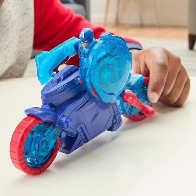 Marvel Avengers Epic World of Action Captain America Shield-Shot Cycle Figure