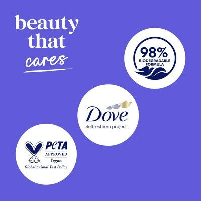 Dove Beauty 24 Hour Lotion-Soft Skin Deep Moisture Nourishing Body Wash - 20 fl oz/2pk: Sulfate-Free, Vegan, For Normal, Combination, Mature, Dry Skin