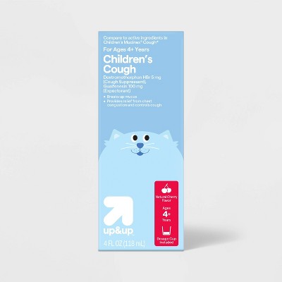 Children's Cough Liquid - Cherry - 4 fl oz - up&up
