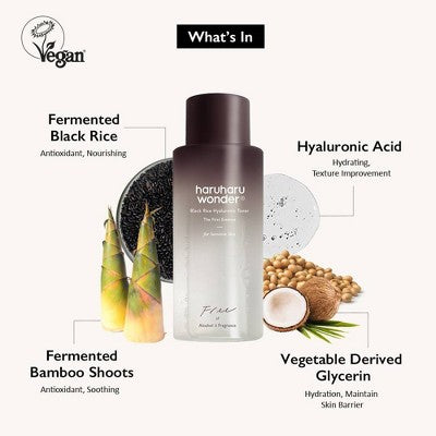 haruharu wonder Black Rice Hyaluronic Toner - 5.07 fl oz