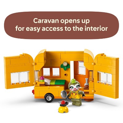 LEGO Animal Crossing Leif's Caravan & Garden Shop Building Toy 77054