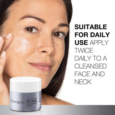 Neutrogena Rapid Wrinkle Repair Retinol Face Moisturizer with Hyaluronic Acid - 1.7 oz