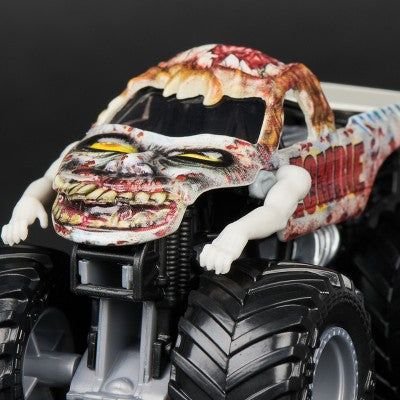 Monster Jam Zombie Die Cast Monster Truck with Trading Card