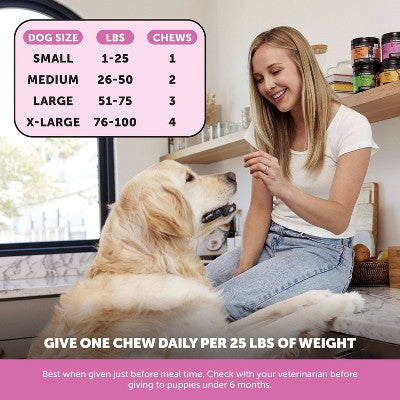 Pet Honesty Multivitamin 10-in-1 Chicken Flavor Supplement for Dog - 60ct