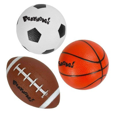 Playhem 5" Mini Sports Play Hand Balls - 3pk