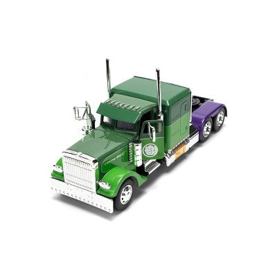 Hollywood Rides Marvel Hulk 1992 Peterbilt 379 Big Rig Diecast Vehicle - 1:24 Scale
