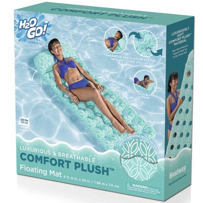 Bestway H2OGO! Comfort Plush Inflatable Floating Pool Mat