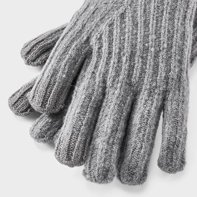 Essential Ribbed Glove - Universal Thread Gray