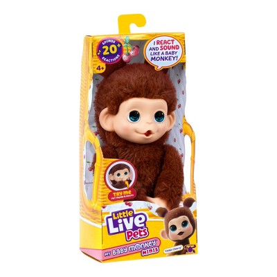 Little Live Pets My Baby Monkey Minis - Chikki Cherry