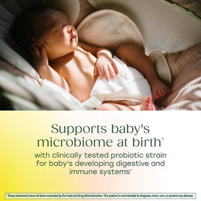 MegaFood Baby & Me Prenatal Probiotic + Prebiotic Shelf Stable Capsules - 2: 10 Billion CFU, Unflavored Formula