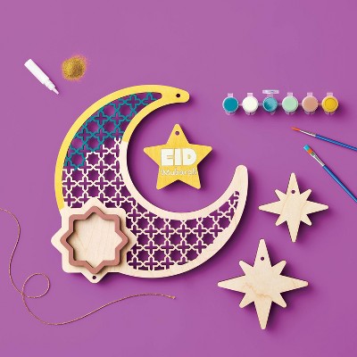 Ramadan Craft Moon Hanging Decor- Mondo Llama