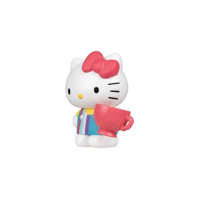 Hello Kitty 6" Retro Rainbow Mini Figure: 6 Plastic Figures Set for Collection