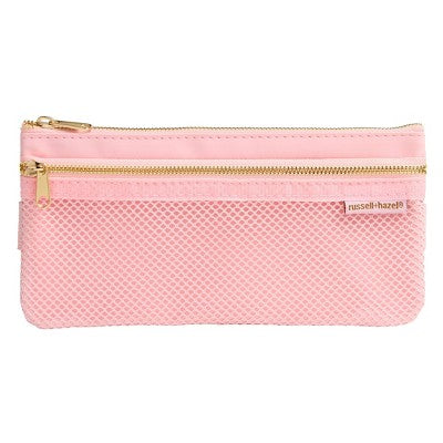 russell+hazel 8.25"x3.625" Pencil Pouch Consciously Curated Blush