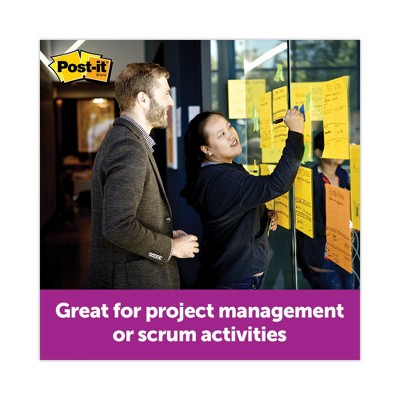Post-it Notes Super Sticky Big Notes, Unruled, 11 x 11, Green, 30 Sheets