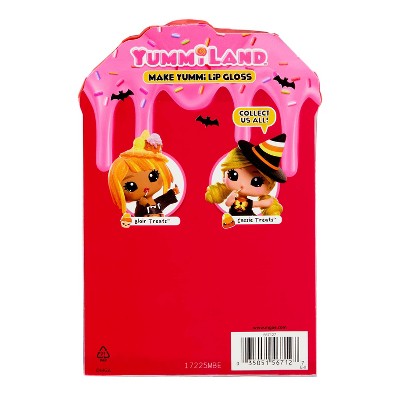 Yummiland x Halloween Lip Gloss Doll - Blair Treats Includes DIY Lip Gloss + Keychain: Scented Fashion Doll with Accessories