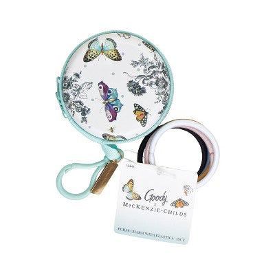 Goody x MacKenzie Childs Elastic Pouch - Butterfly - 10ct