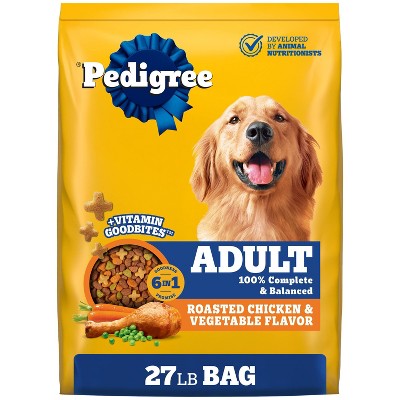 Pedigree Adult Roasted Chicken Rice and Vegetable Dry Dog Food - 27lbs (LOCAL PICKUP ONLY)