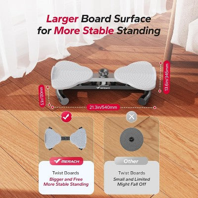 MERACH Waist Twister, Ab Machine with 300 lbs Weight Capacity, Workout for Slim (LOCAL PICKUP ONLY)