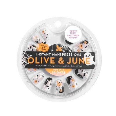 Olive & June Press-On Fake Nails - S Round - Halloween Forever - 42ct