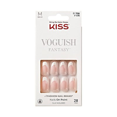 KISS Products Voguish Fantasy Fake Nails - Golden Warmth - 31ct