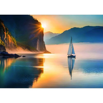 Trefl Nature Sailing Sunrise Jigsaw Puzzle - 500pc