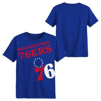 NBA Philadelphia 76ers Kids' Short Sleeve T-Shirt - L