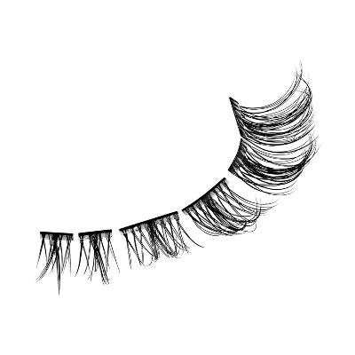 Impress Pre-Glued Lash Clusters Kit - Demi Edgy False Eyelashes - 24ct