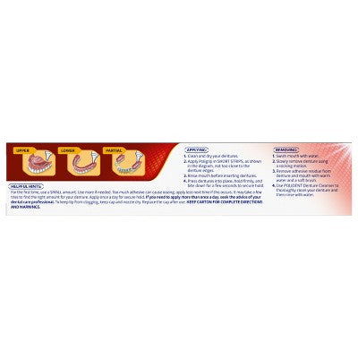 Poligrip Denture Power Hold and Seal - 2.2oz/2pk
