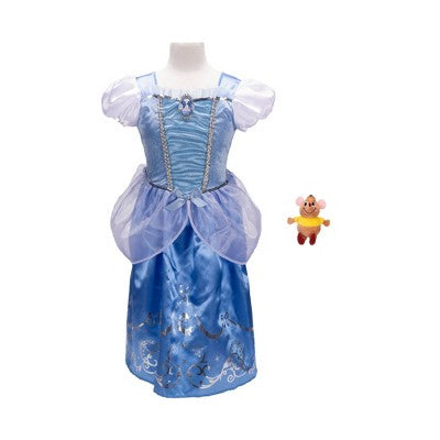 Disney Princess Majestic Cinderella Dress with Gus Shoulder Plush Friend 4/6