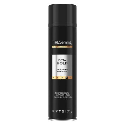 Tresemme Extra Hold Unscented Hairspray for 24-Hour Frizz Control - 11oz: Aerosol, All Hair Types, Hair Styling