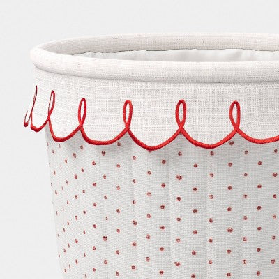 Valentine's Day Basket with Scallop Ruffle - Threshold