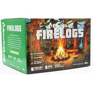 EnviroLog 6pk 3 Hour Burn Fire Logs (LOCAL PICKUP ONLY)