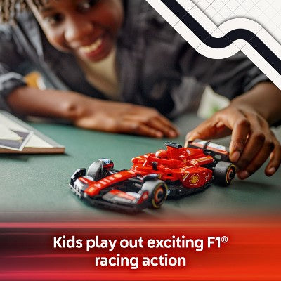 LEGO Speed Champions Ferrari SF-24 F1 Race Car Building Set and Toy Driver 77242