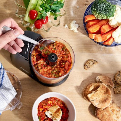 KitchenSmith 1.5 Cups 100W Mini Food Chopper Black