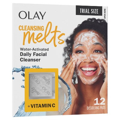 Olay Facial Cleansing Melts Vitamin C - 12ct