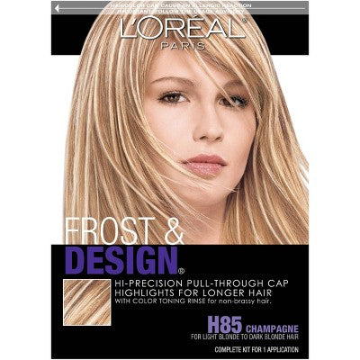 L'Oreal Paris Frost&Design Hi-Precision Pull-Through Cap Highlights H85Champagne
