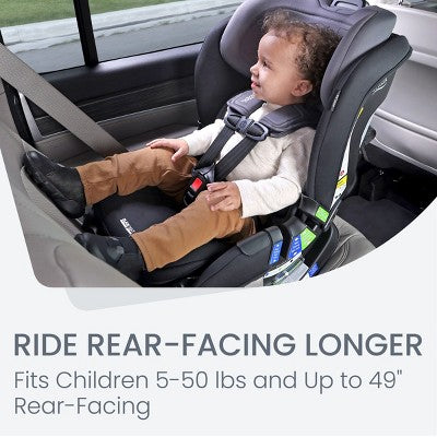 Britax Poplar Slim 17-Inch Design with ClickTight Technology Convertible Car Se5at - Black (LOCAL PICKUP ONLY)