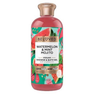 Beloved Watermelon & Mint Mojito Vegan Shower & Bath Gel - 11.8 fl oz