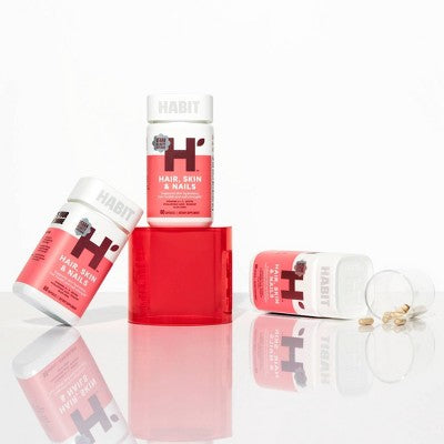HABIT Hair Skin and Nails Vegan Capsules - 60ct
