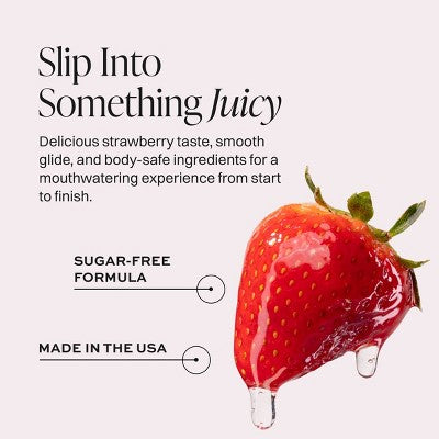 Wet Flavored Lubricant - Strawberry - 6.1oz