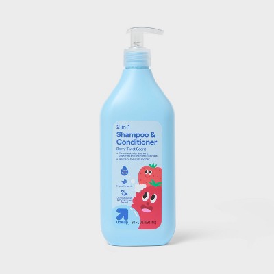 Kids' 2-in-1 Shampoo & Conditioner - Berry Twist Scented - 20 fl oz - up&up: For All Hair Types, Basic Cleansing, Liquid Form