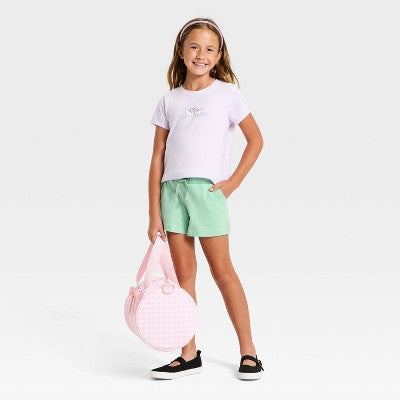 Girls' Pull-On Knit Shorts - Cat & JackMint Green L