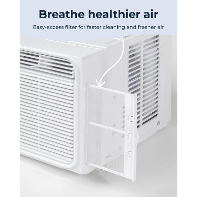 Windmill Air Lite Series 5000 BTU Window Air Conditioner with Quiet Smart AC Unit for Small Rooms and Bedrooms up to 150 sq ft White (LOCAL PICKUP ONLY)