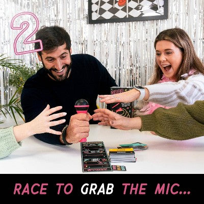 Lucky Egg Grab The Mic Board Game